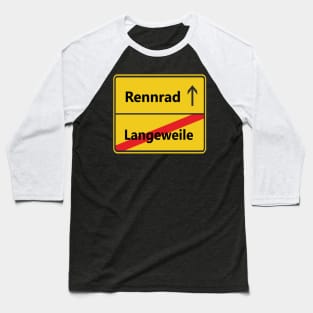 Rennrad Baseball T-Shirt